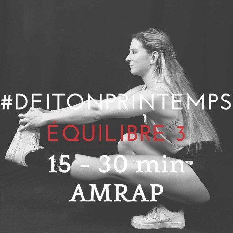 DFITONPRINTEMPS 12 Solo Bas du corps - Equilibre