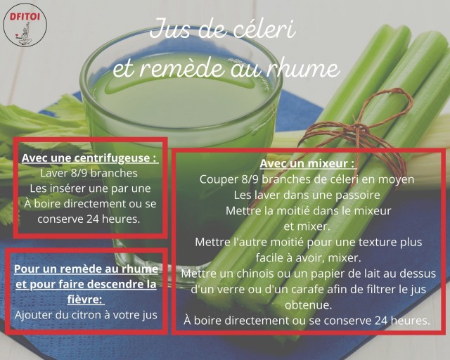 Jus de céleri et remède maison 10/15